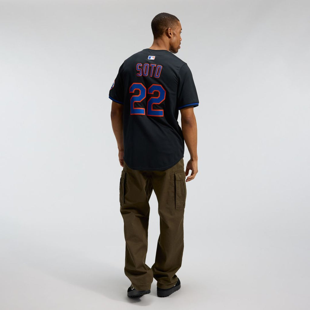 New York Mets Juan Soto Nike Road Limited Jersey - Gray
