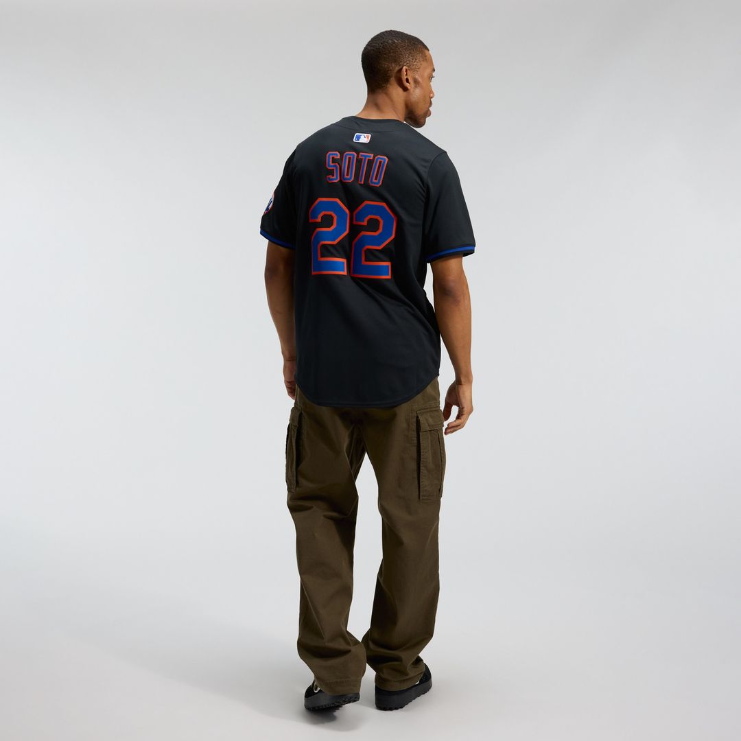 New York Mets Juan Soto Nike Road Limited Jersey - Gray
