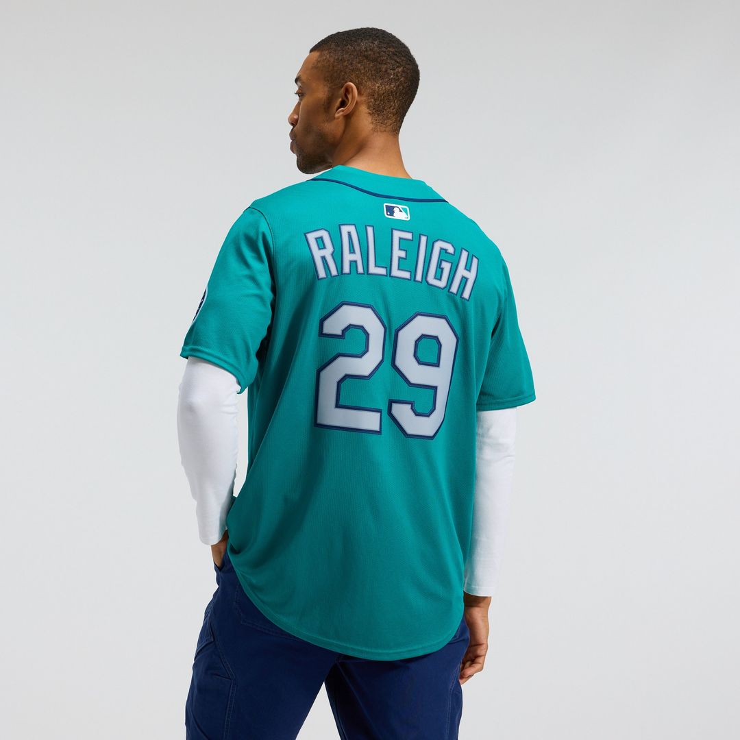 Seattle Mariners Cal Raleigh Nike Alternate Limited Jersey - Teal