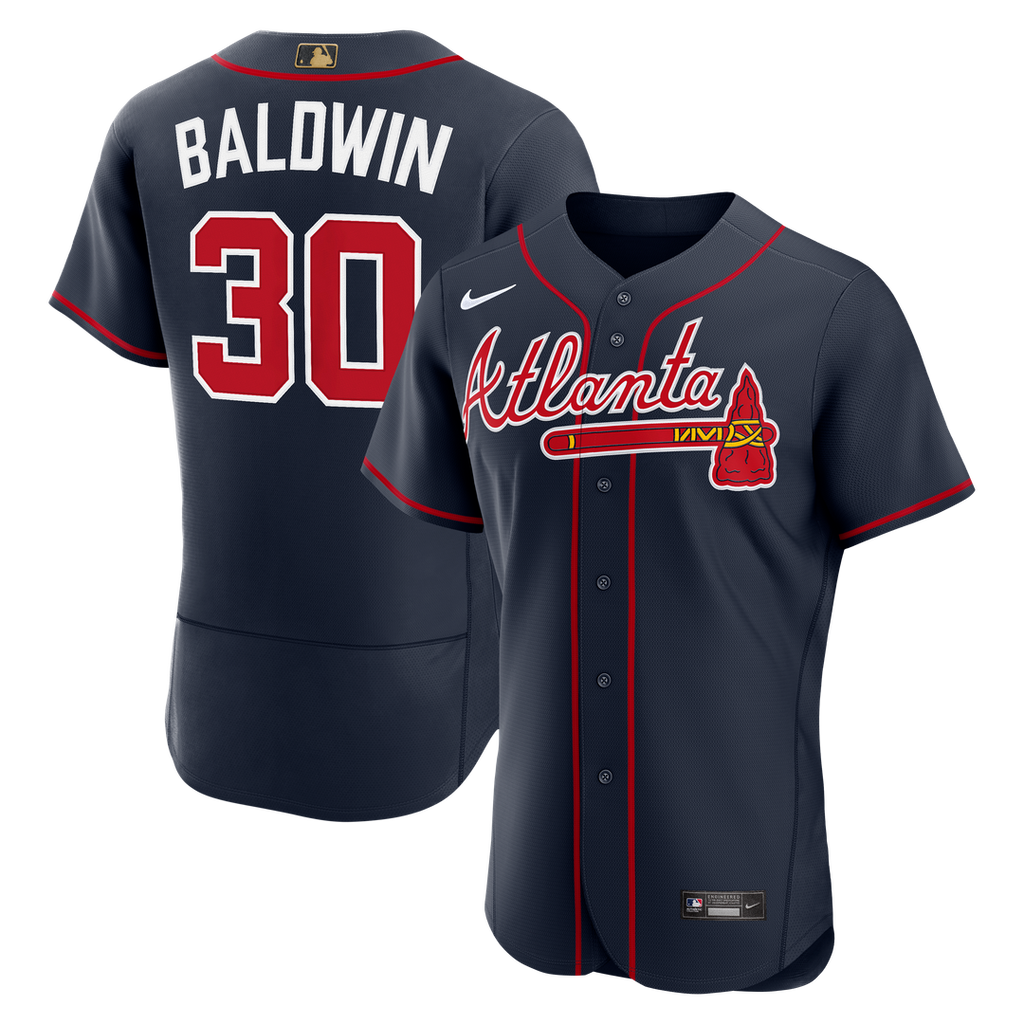 Atlanta Braves Drake Baldwin Nike MLB Awards Authentic Jersey - White