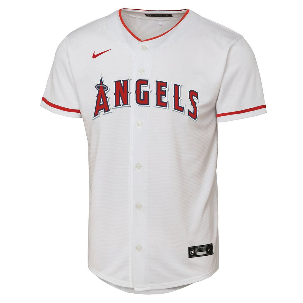 Los Angeles Angels Mike Trout Nike Youth Home Replica Jersey - White