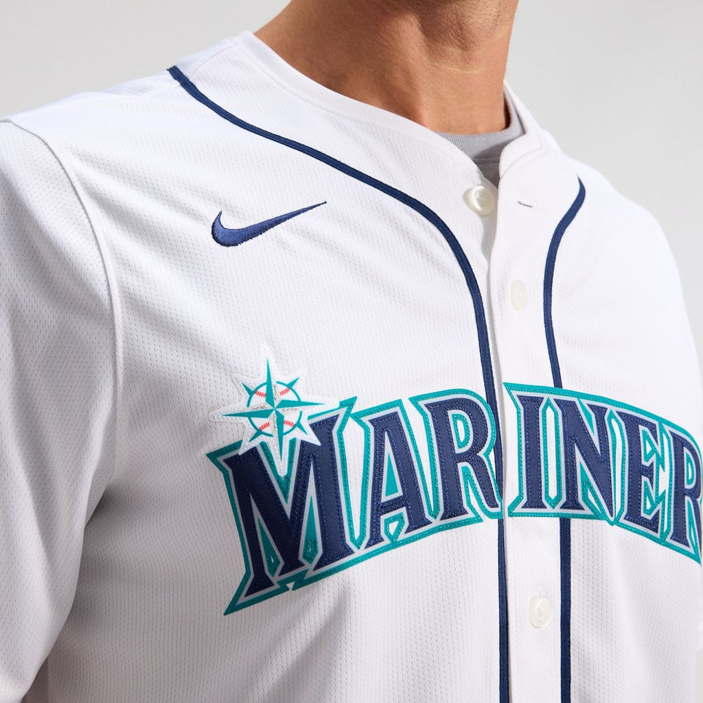 Seattle Mariners Cal Raleigh Nike Home Limited Jersey - White