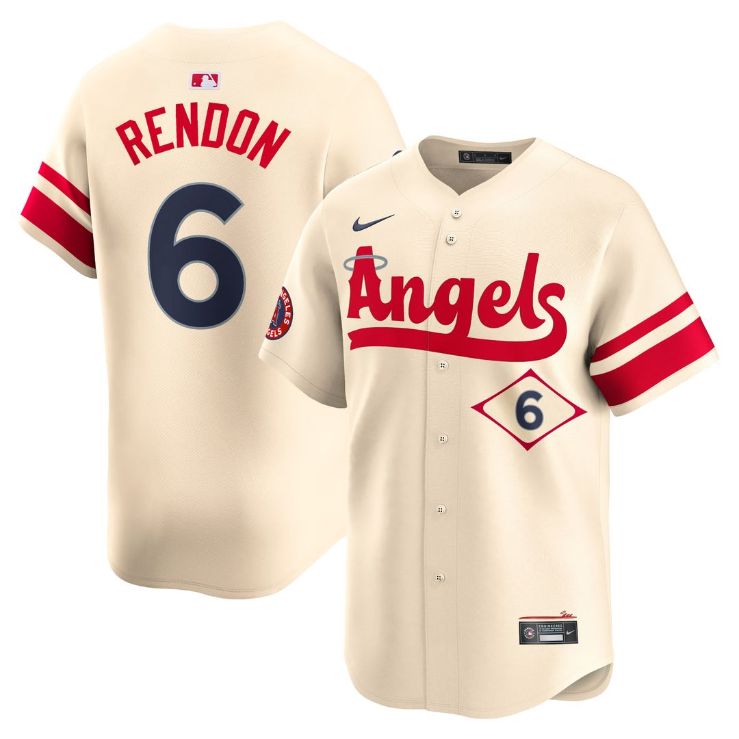 Los Angeles Angels Anthony Rendon Nike City Connect Limited Jersey - Cream