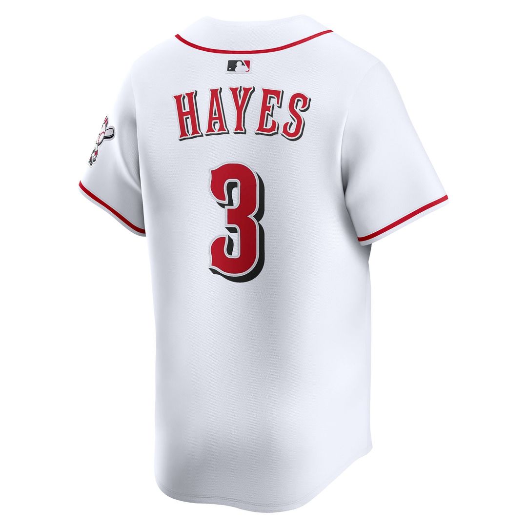 Cincinnati Reds Ke'Bryan Hayes Nike Home Limited Jersey - White