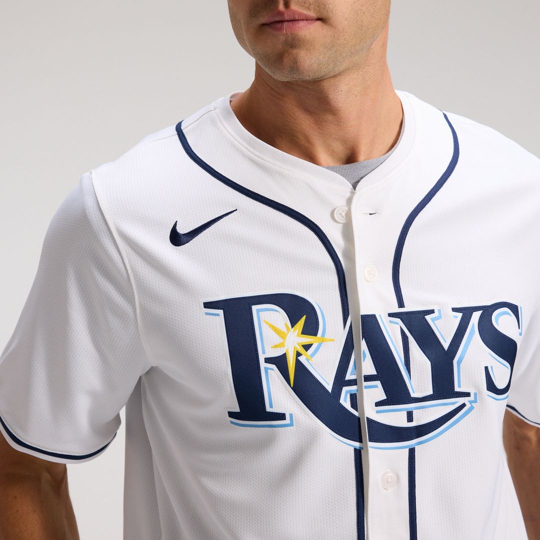 Tampa Bay Rays Yandy Diaz Nike Home Limited Jersey - White