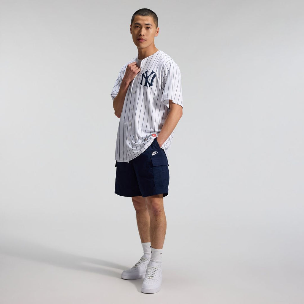 New York Yankees Babe Ruth Nike Throwback Cooperstown Limited Jersey - White