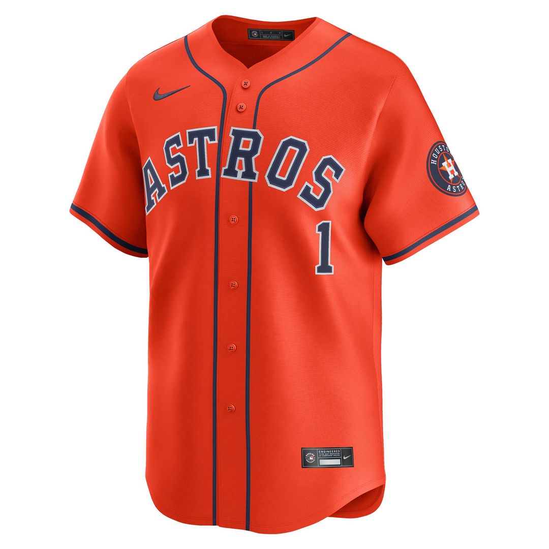 Houston Astros Carlos Correa Nike Home Limited Jersey - White