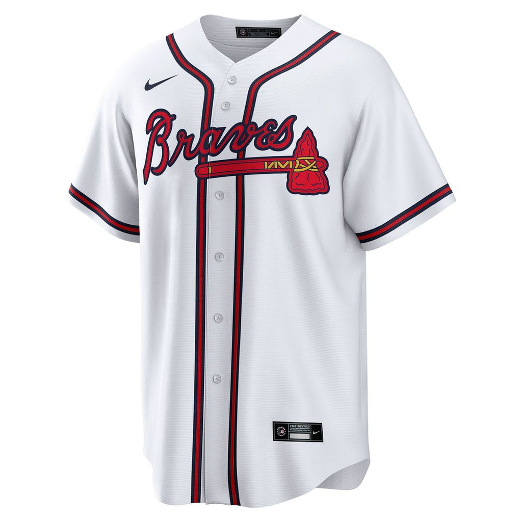 Atlanta Braves Joe Jiménez Nike Home Replica Jersey - White
