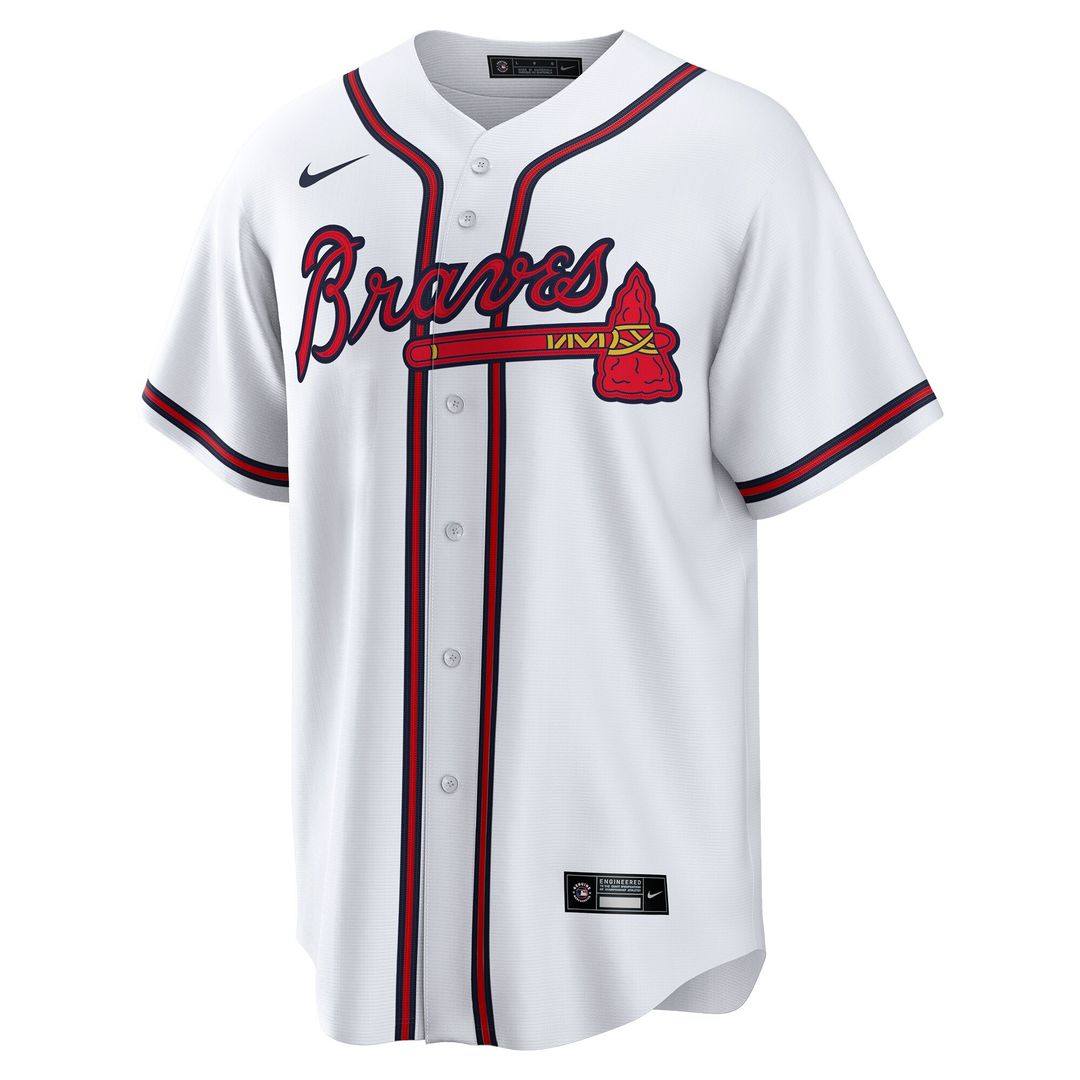 Atlanta Braves Joe Jiménez Nike Home Replica Jersey - White