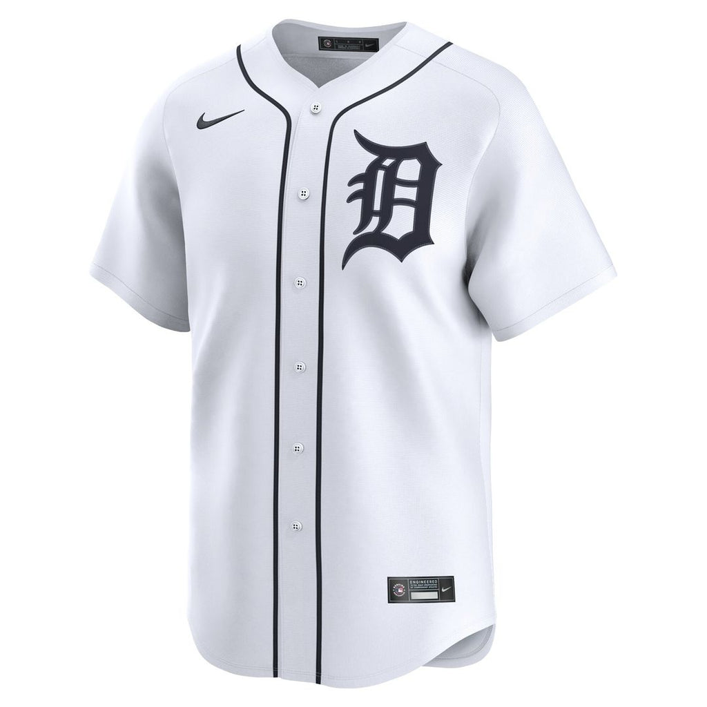 Detroit Tigers Colt Keith Nike Home Limited Jersey - White