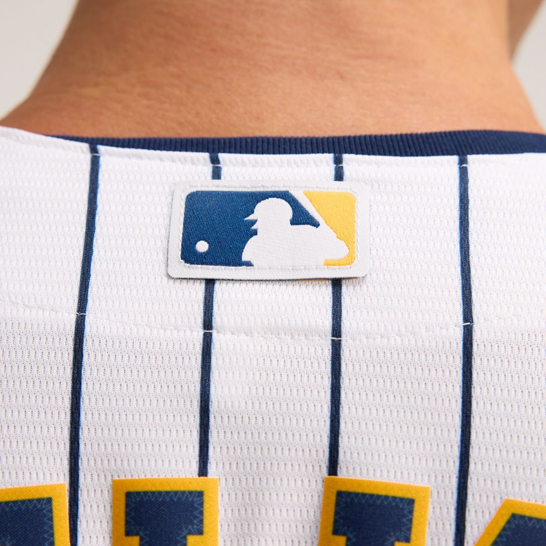 Milwaukee Brewers Christian Yelich Nike Alternate Replica Jersey - White