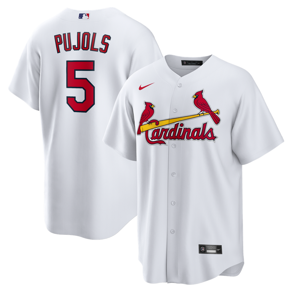 St. Louis Cardinals Albert Pujols Nike Home Retired Replica Jersey - White
