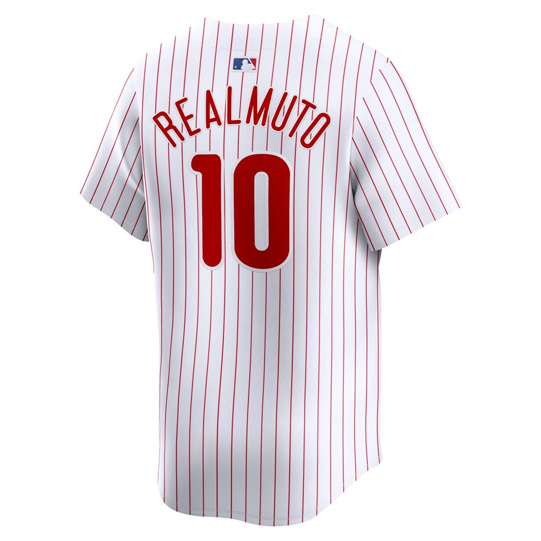 Philadelphia Phillies J.T. Realmuto Nike Home Limited Jersey - White