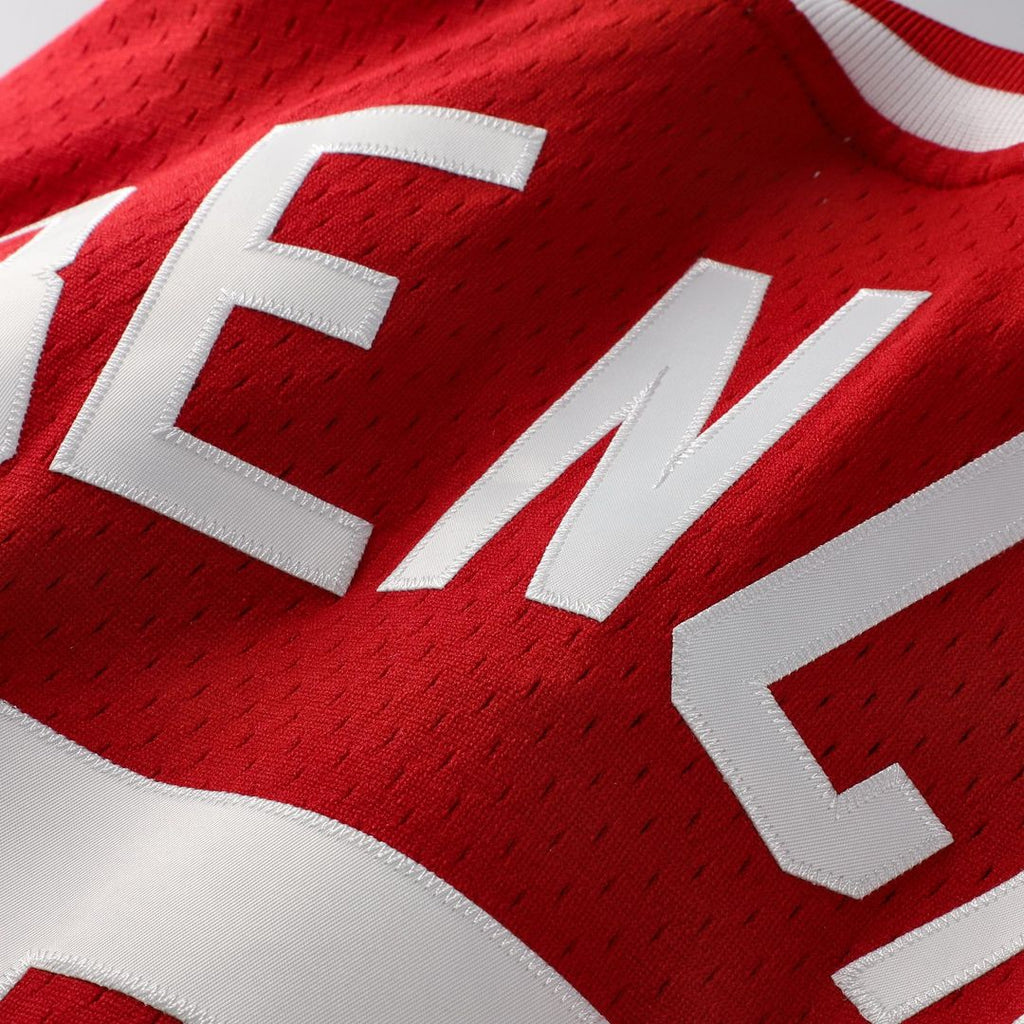 Cincinnati Reds Johnny Bench Mitchell & Ness Authentic Batting Practice Jersey - Scarlet