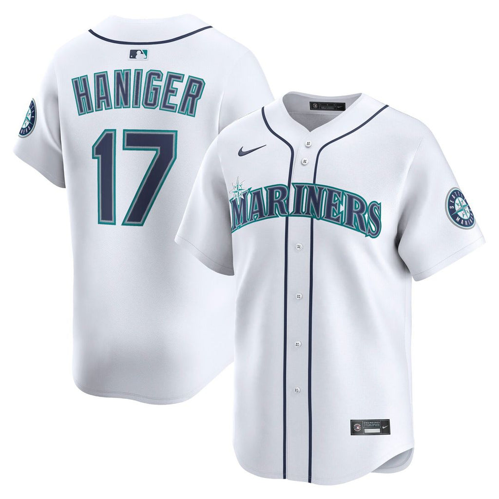 Seattle Mariners Mitch Haniger Nike Home Limited Jersey - White