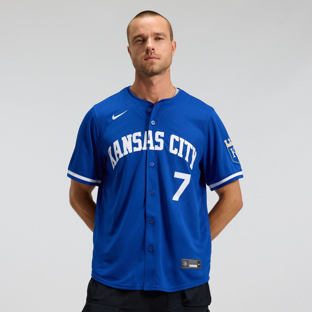 Kansas City Royals Bobby Witt Jr. Nike Alternate 2 Limited Jersey - Royal
