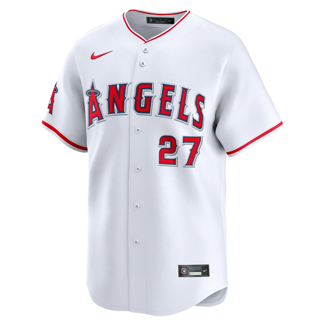 Los Angeles Angels Mike Trout Nike Alternate Limited Jersey - Red