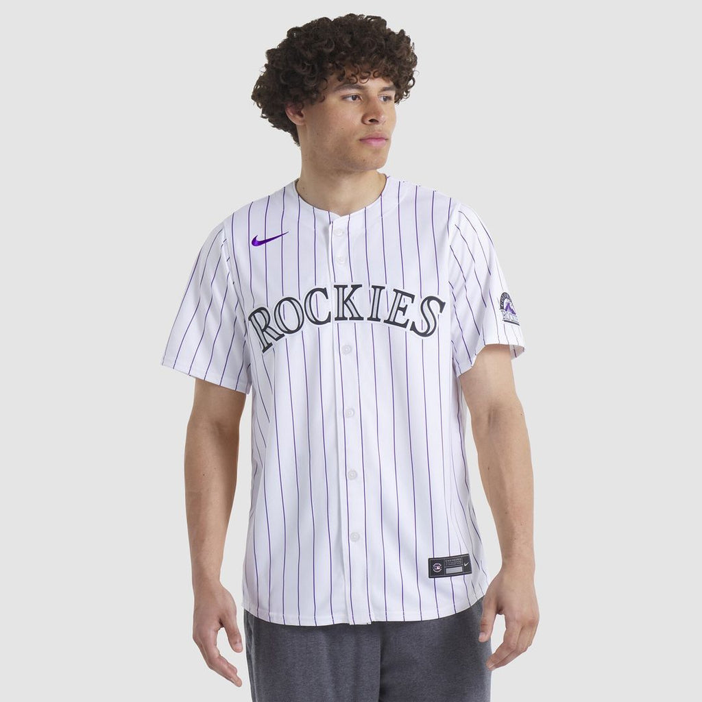 Colorado Rockies Nike Home Limited Jersey - White