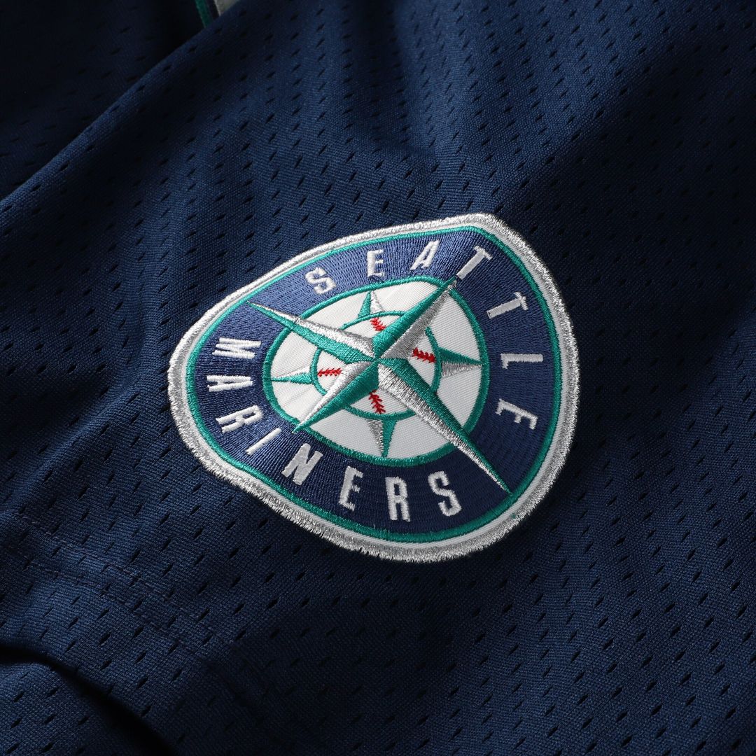 Seattle Mariners Ken Griffey Jr. Mitchell & Ness Preschool Cooperstown Mesh Batting Practice Jersey - Navy