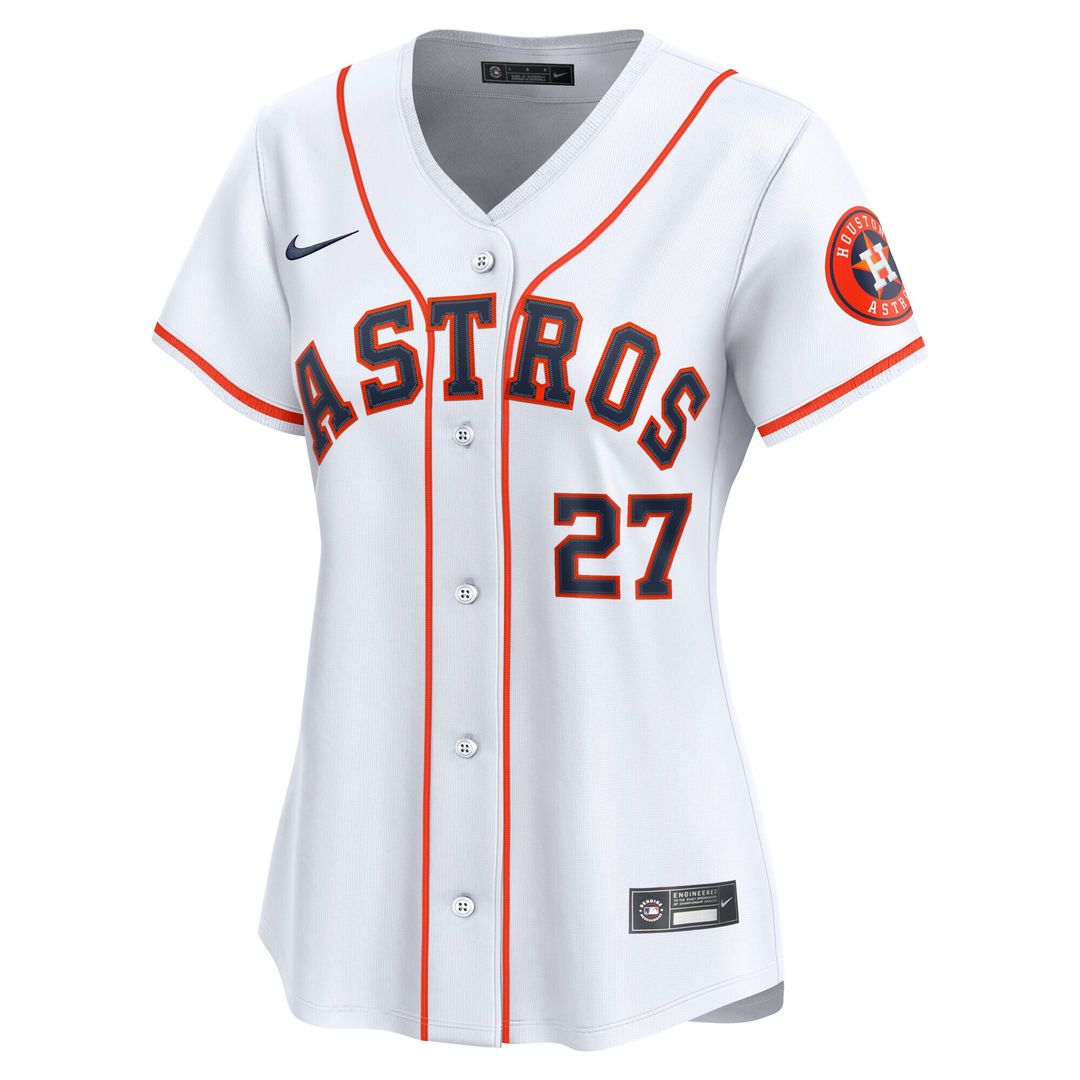 Houston Astros Jose Altuve Nike Women's Home Limited Jersey - White