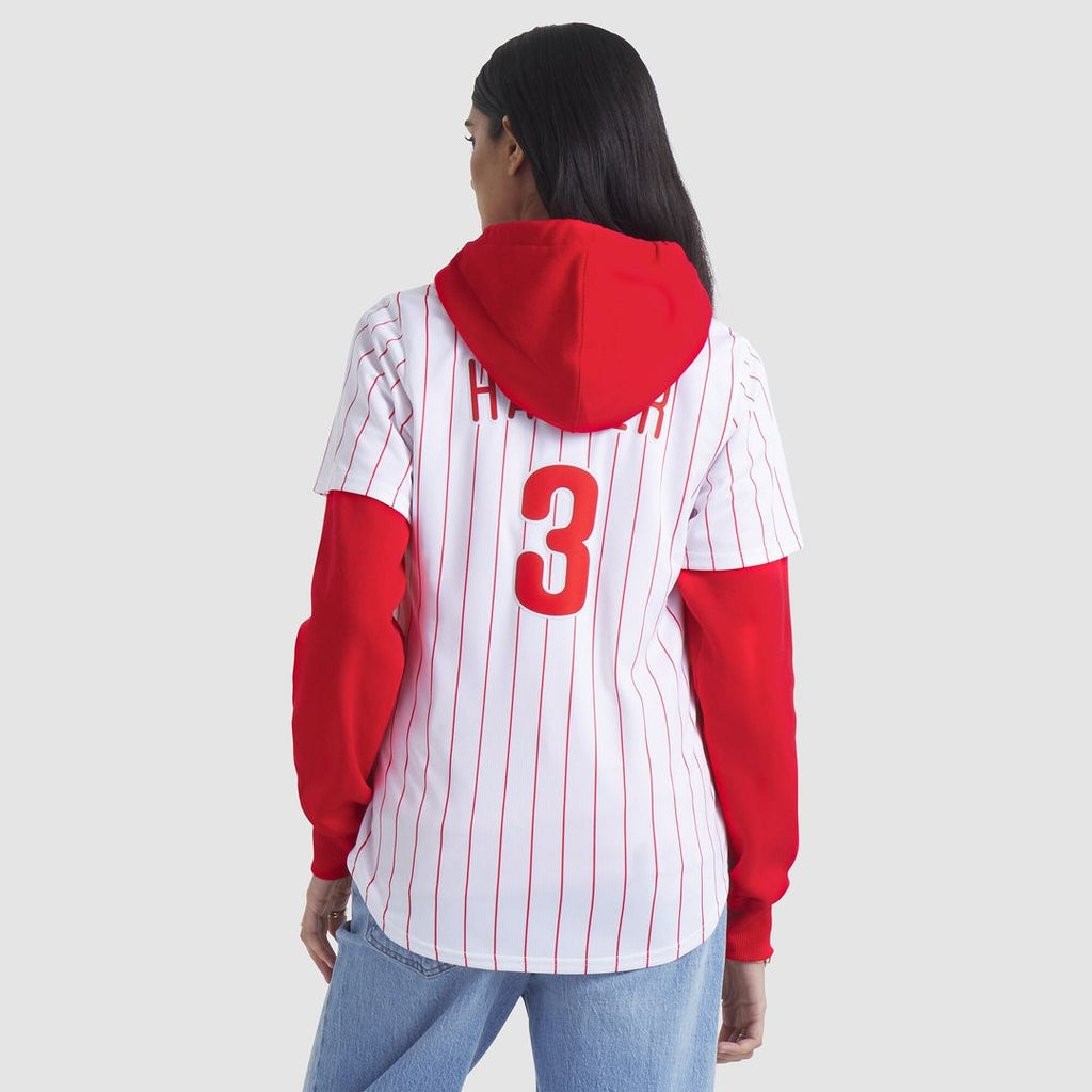 Philadelphia Phillies Bryce Harper Nike Women's Home Limited Jersey - White