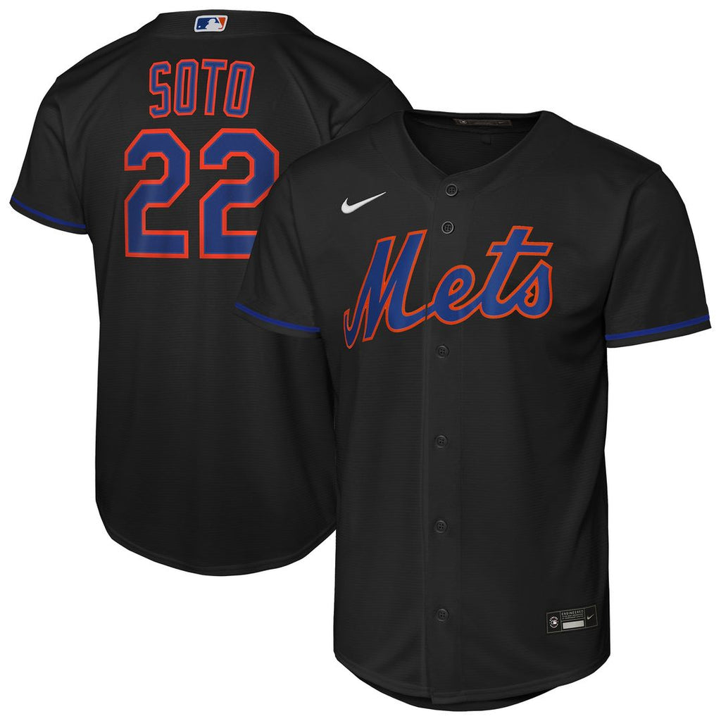 New York Mets Juan Soto Nike Youth Road Replica Jersey - Gray