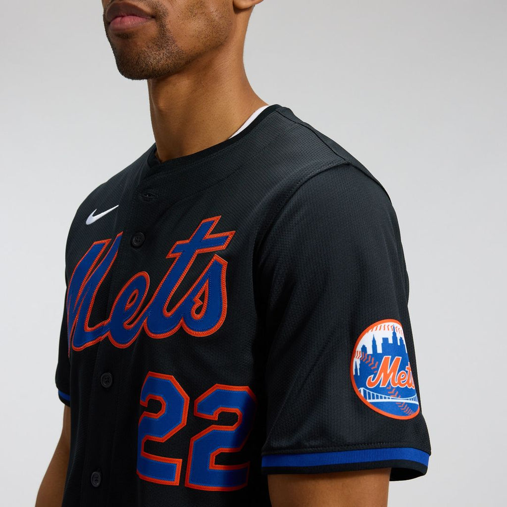 New York Mets Juan Soto Nike Road Limited Jersey - Gray
