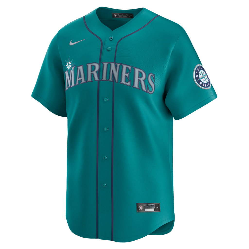 Seattle Mariners Cal Raleigh Nike Home Limited Jersey - White