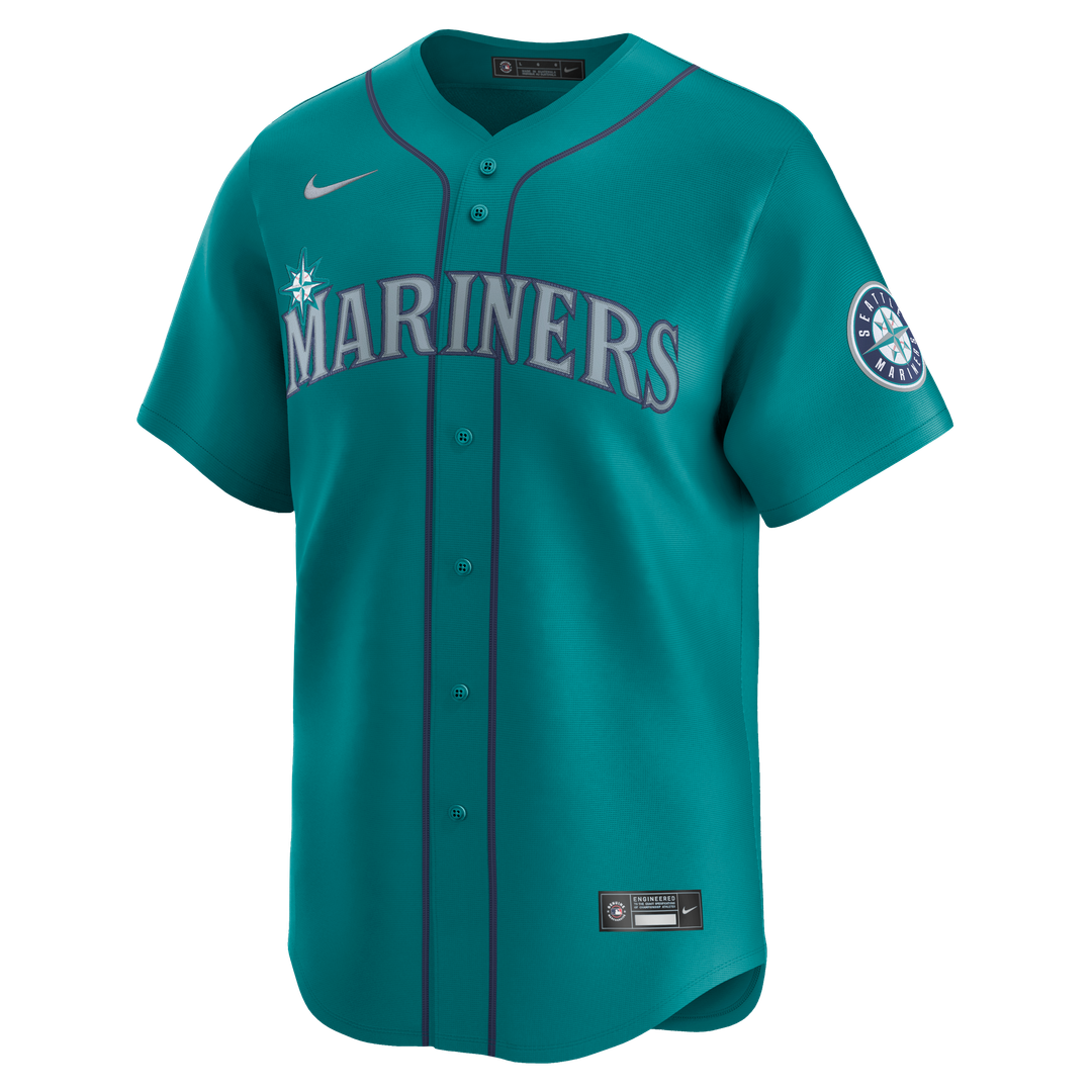 Seattle Mariners Cal Raleigh Nike Home Limited Jersey - White