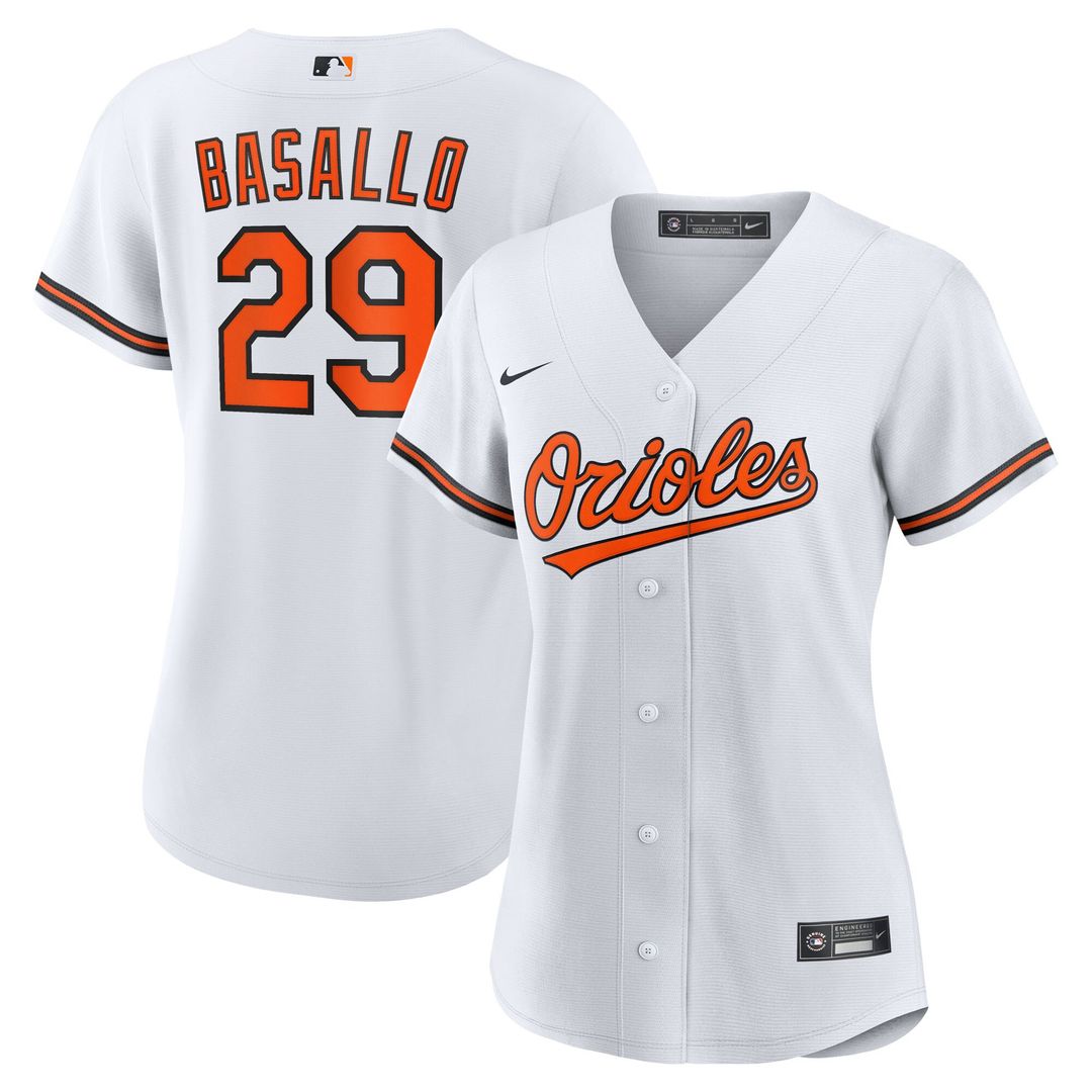 Baltimore Orioles Samuel Basallo Nike Women's Replica Jersey - White