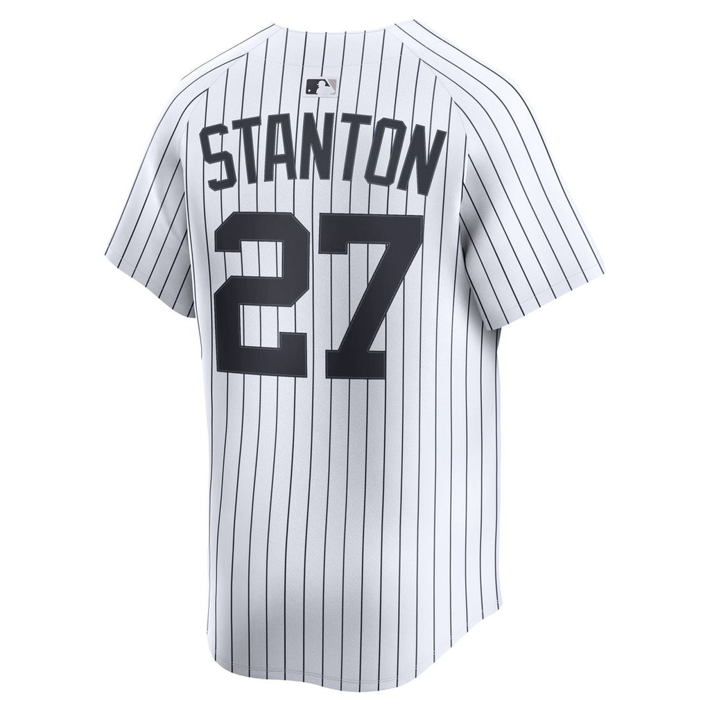 New York Yankees Giancarlo Stanton Nike Home Limited Jersey - White