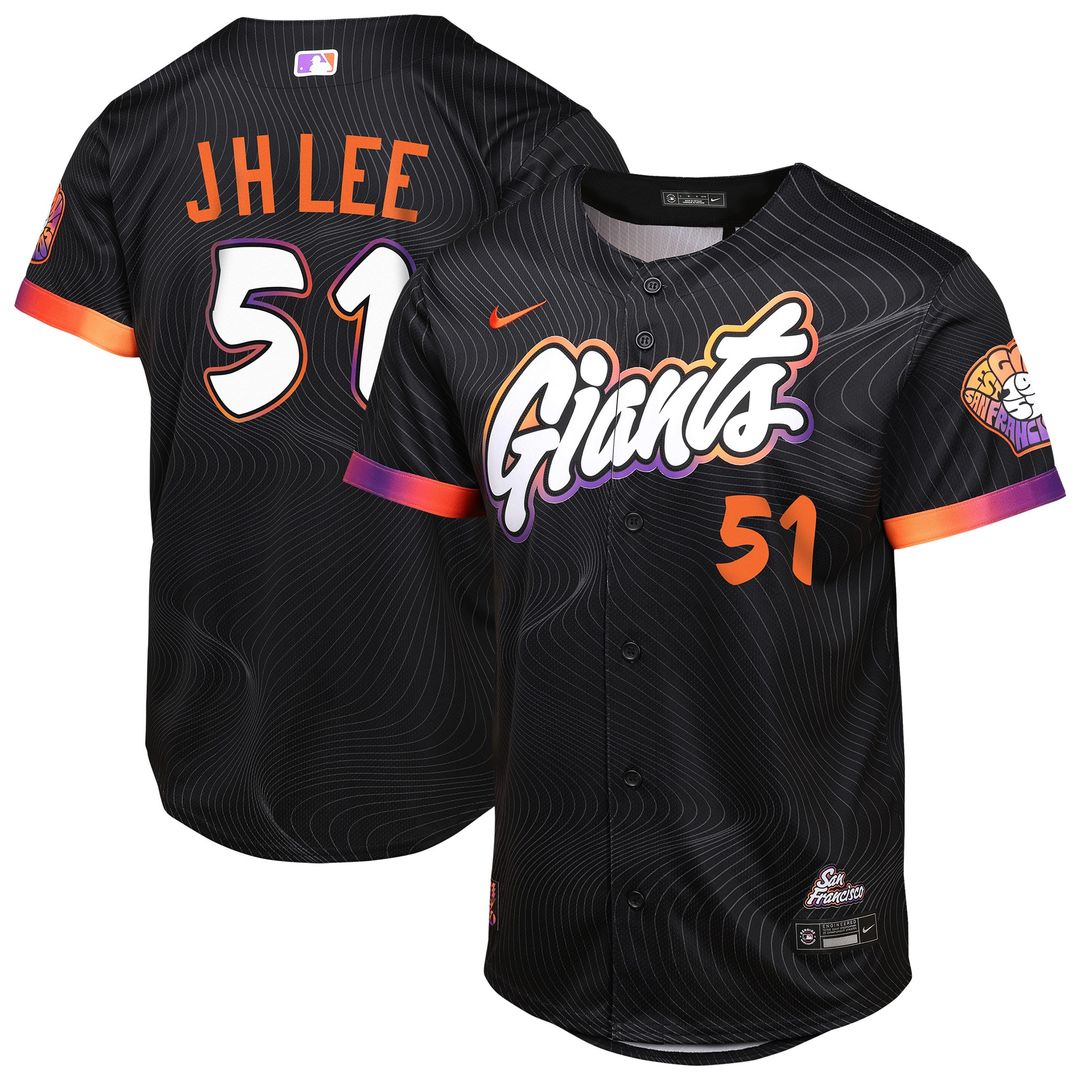 San Francisco Giants Jung Hoo Lee Nike Youth 2025 City Connect Limited Jersey - Anthracite