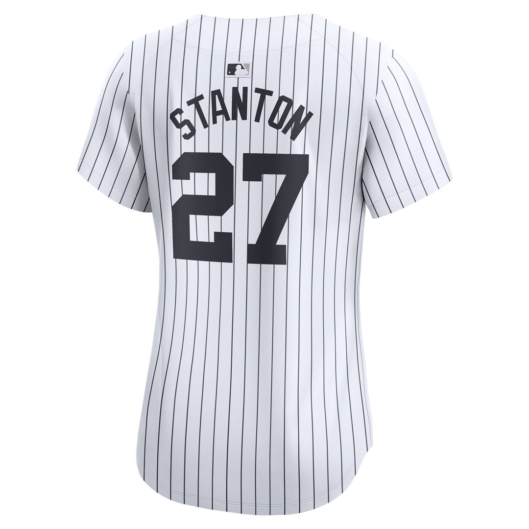 New York Yankees Giancarlo Stanton Nike Women's Home Limited Jersey - White