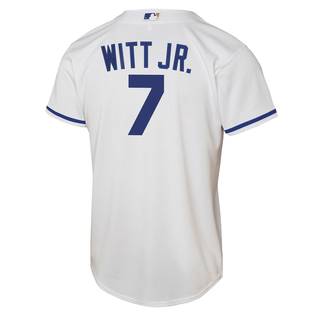 Kansas City Royals Bobby Witt Jr. Nike Youth Home Replica Jersey - White