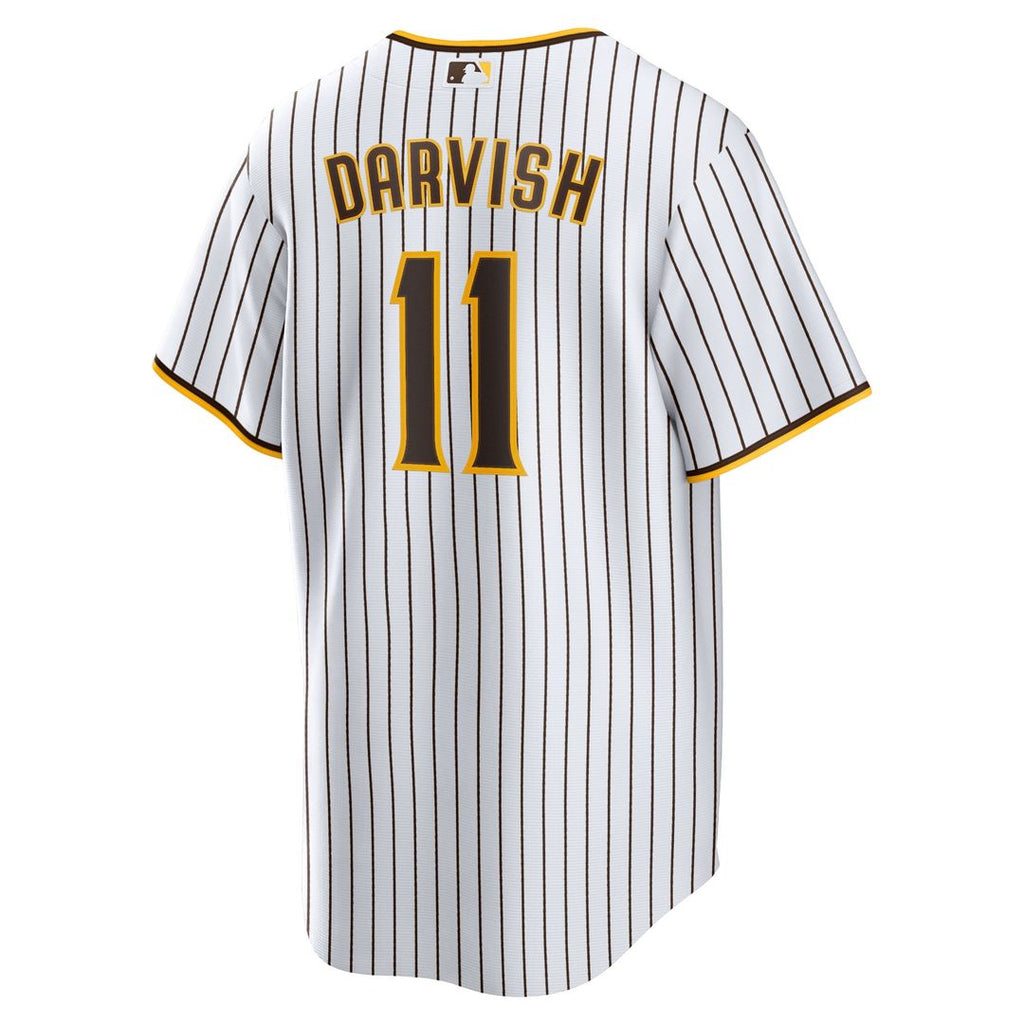 San Diego Padres Yu Darvish Nike Home Replica Jersey - White
