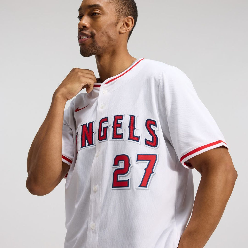 Los Angeles Angels Mike Trout Nike Alternate Limited Jersey - Red
