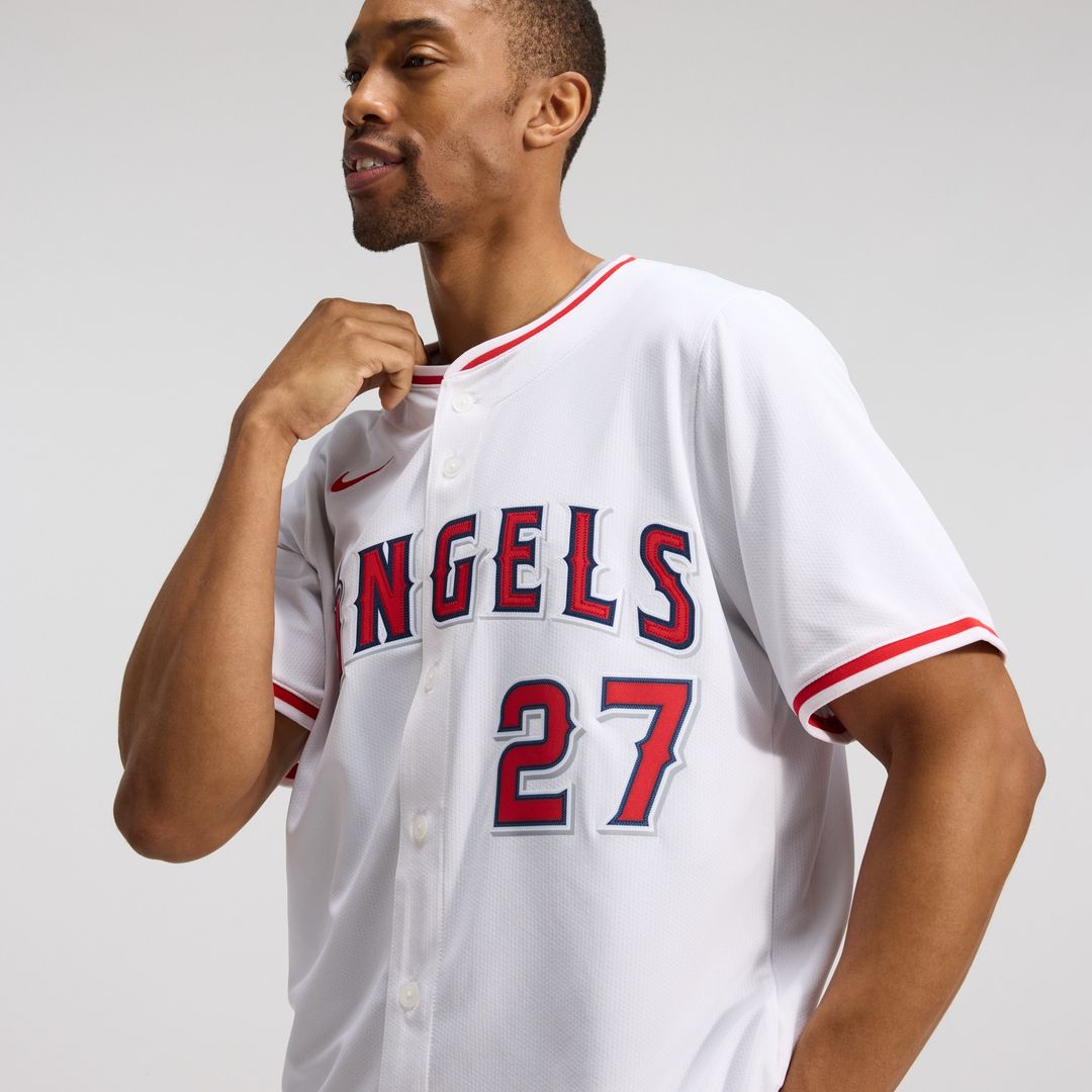 Los Angeles Angels Mike Trout Nike Alternate Limited Jersey - Red