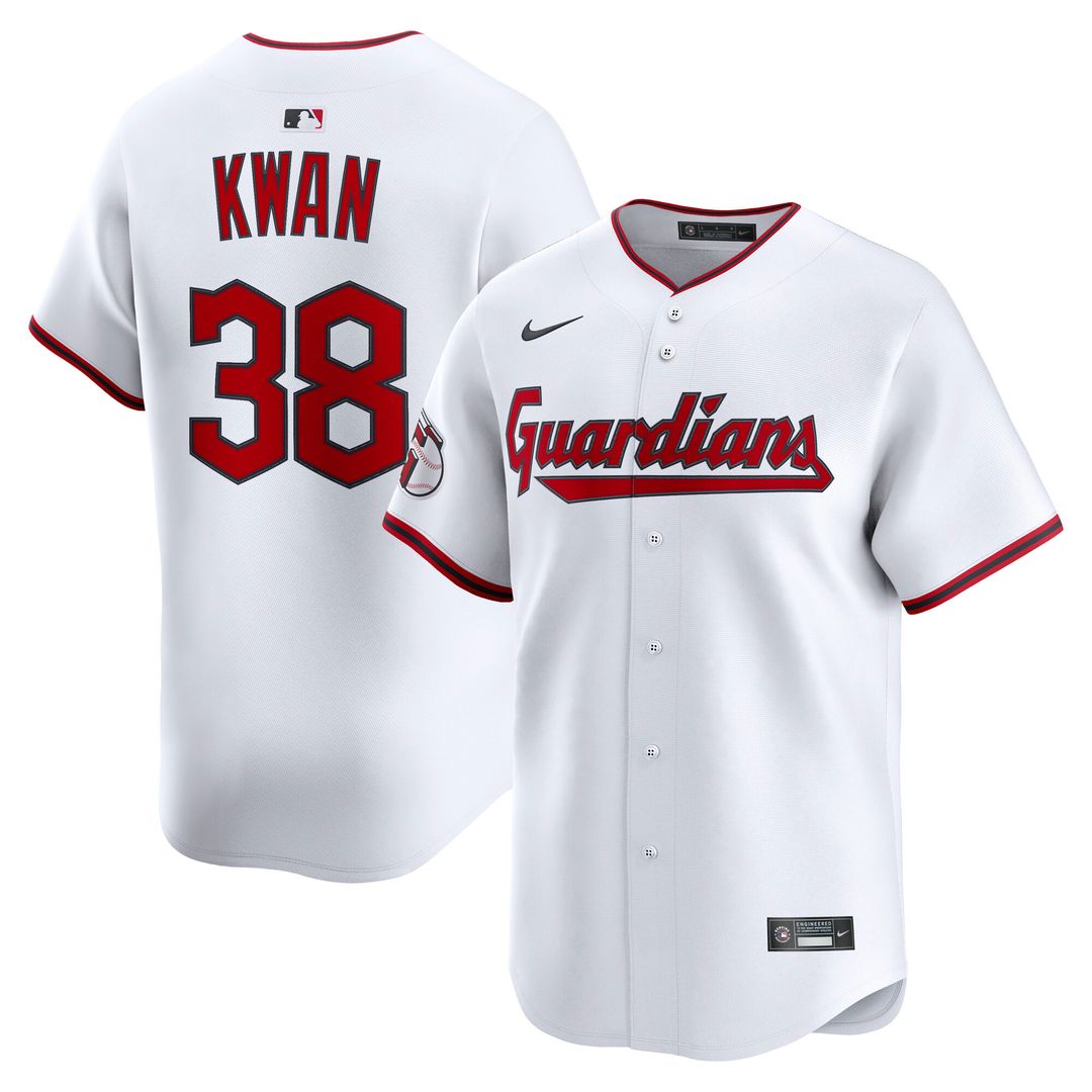 Cleveland Guardians Steven Kwan Nike Home Limited Jersey - White