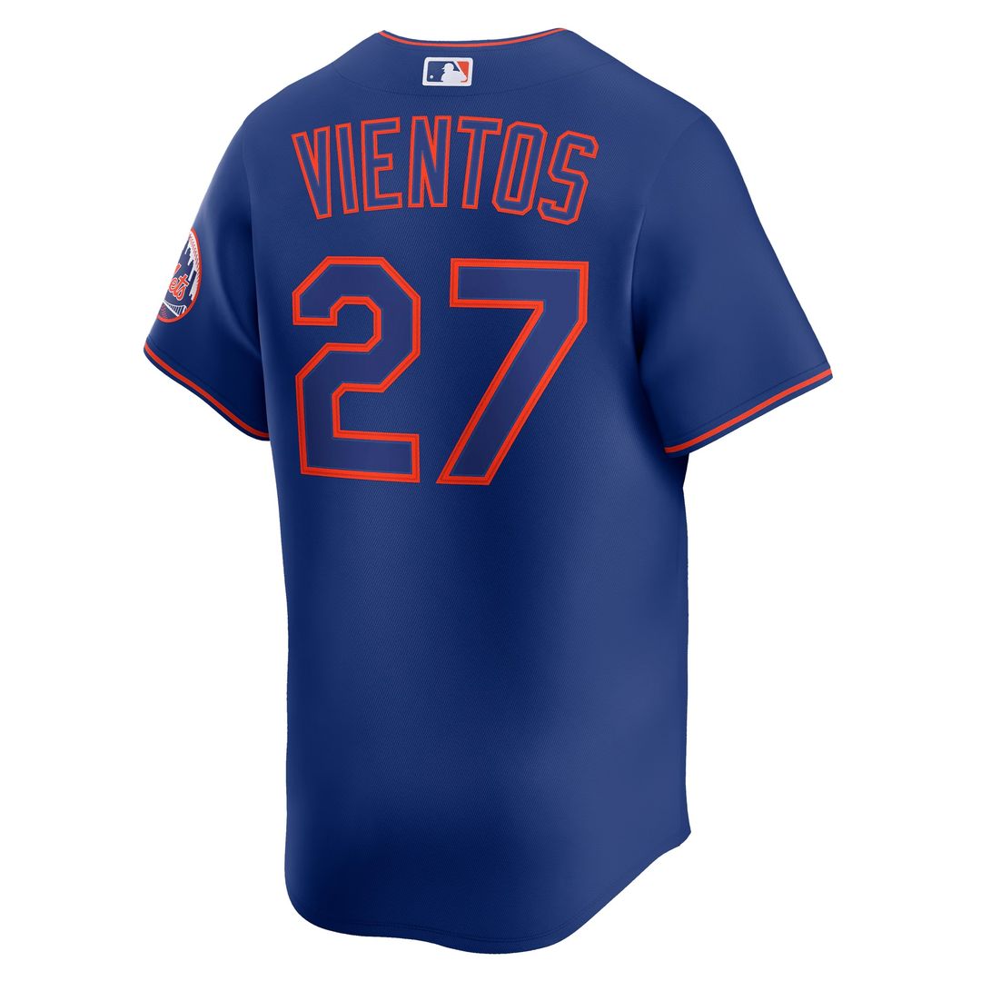 New York Mets Mark Vientos Nike Alternate Limited Jersey - Royal