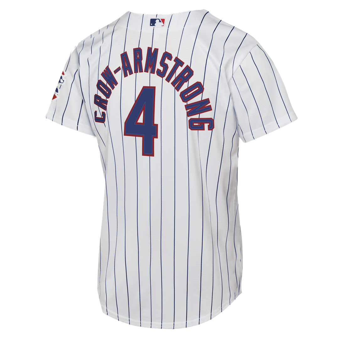 Chicago Cubs Pete Crow - Armstrong Nike Youth Alternate 2 Stadium Jersey - Light Blue