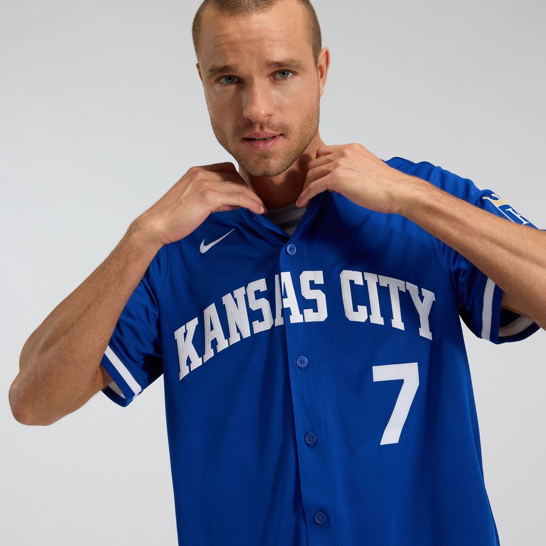 Kansas City Royals Bobby Witt Jr. Nike Alternate 2 Limited Jersey - Royal