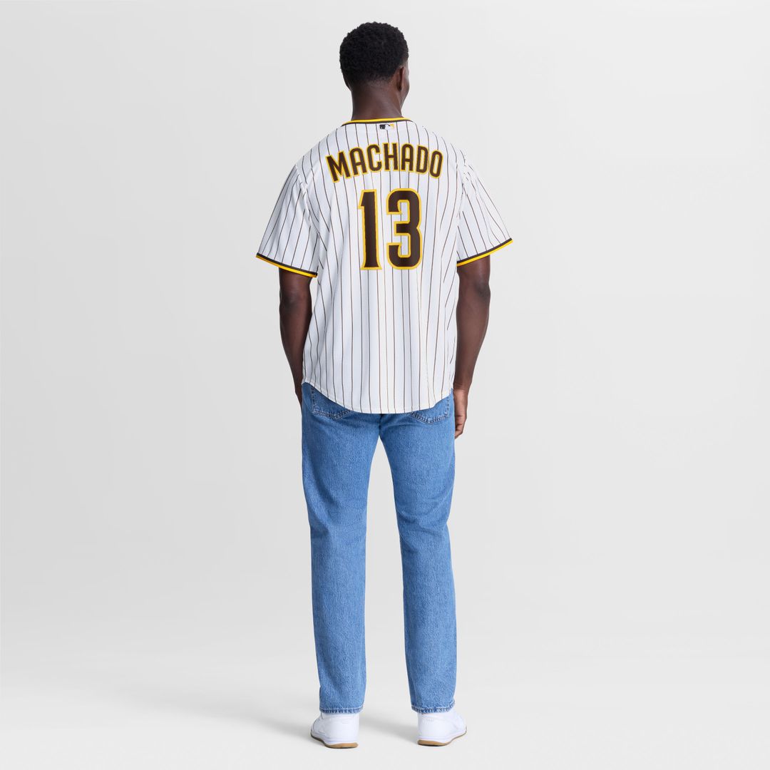 San Diego Padres Manny Machado Nike Home Replica Jersey - White