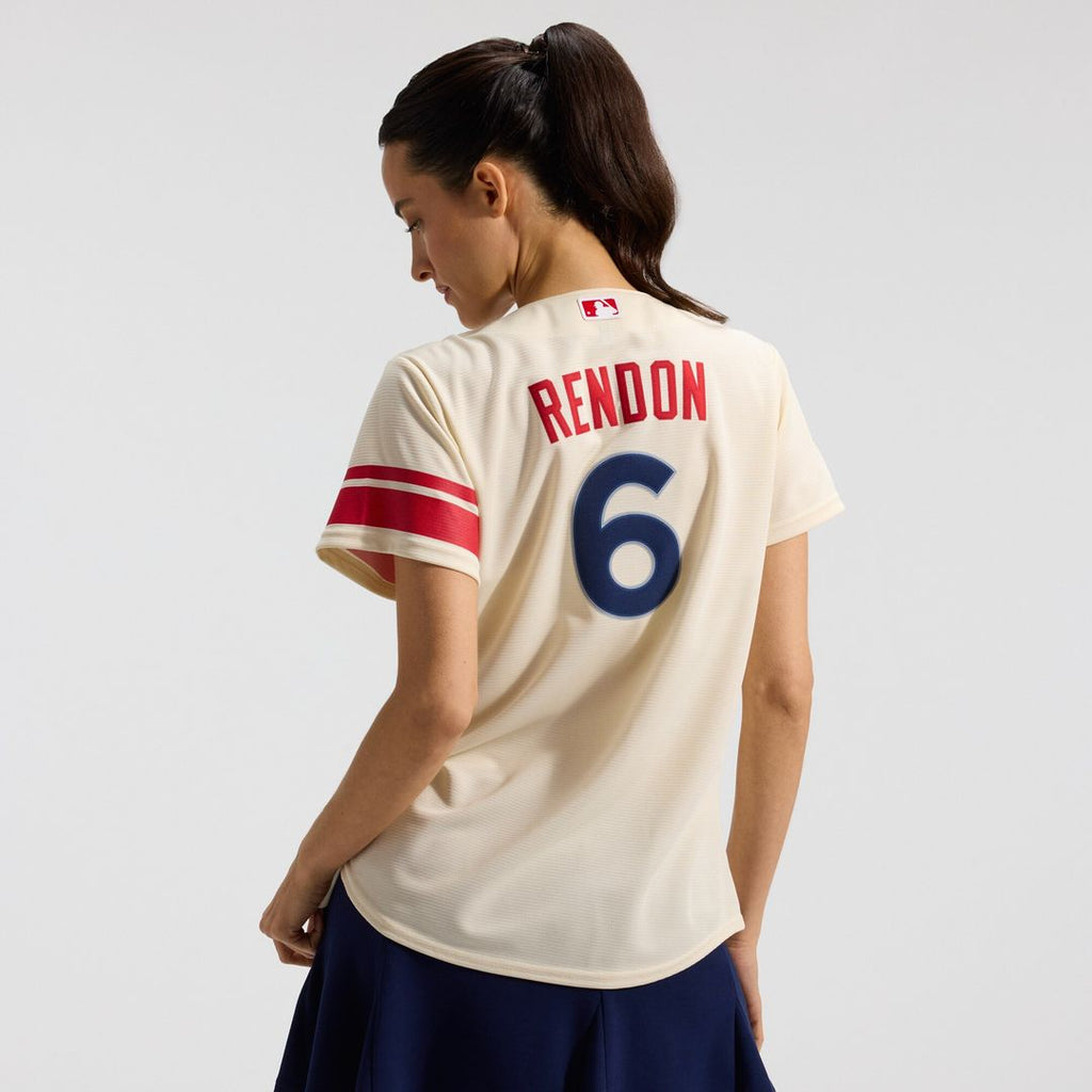 Los Angeles Angels Anthony Rendon Nike Women's City Connect Replica Jersey - Cream