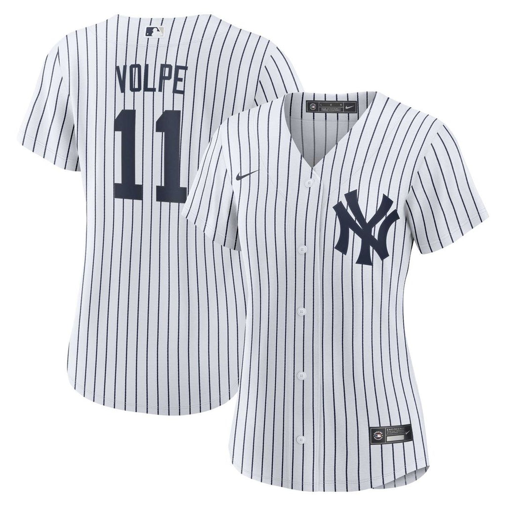 New York Yankees Anthony Volpe Nike Women's Home Replica Jersey - White