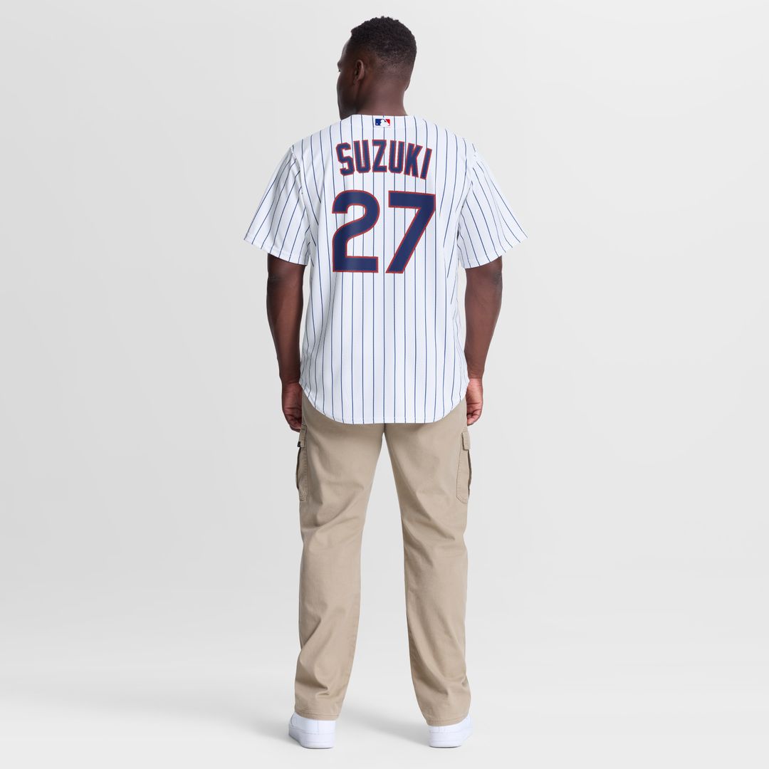 Chicago Cubs Seiya Suzuki Nike Home Replica Jersey - White