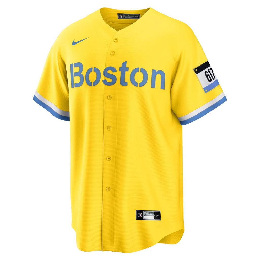 Boston Red Sox David Ortiz Nike Retired Player City Connect Replica Jersey - Gold