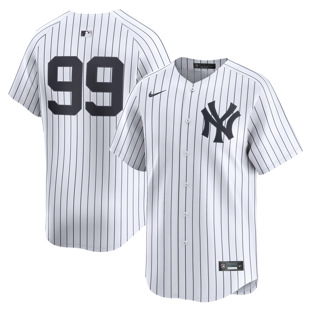 New York Yankees Aaron Judge Nike Home Limited Jersey - White