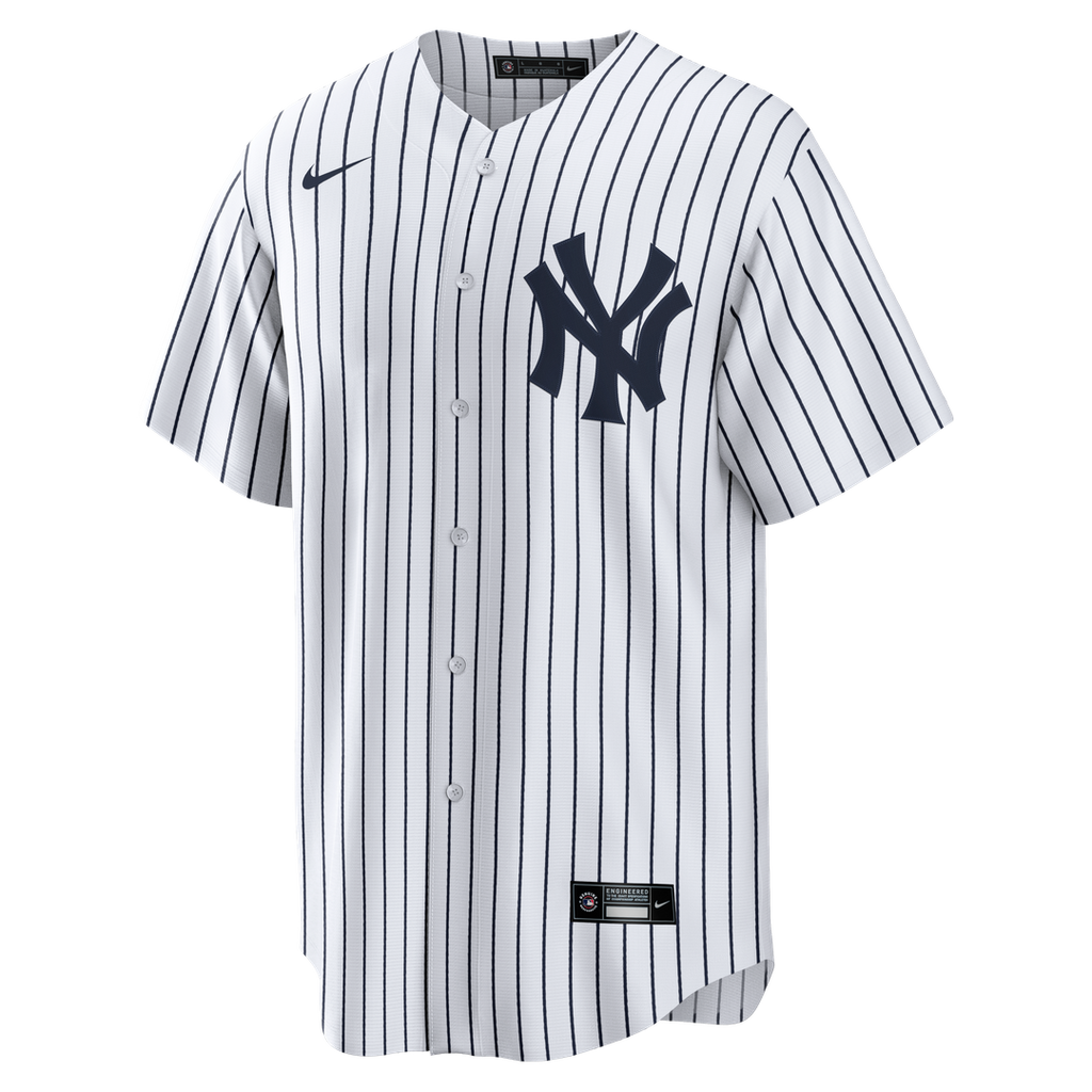New York Yankees Derek Jeter Nike Home Retired Replica Jersey - White