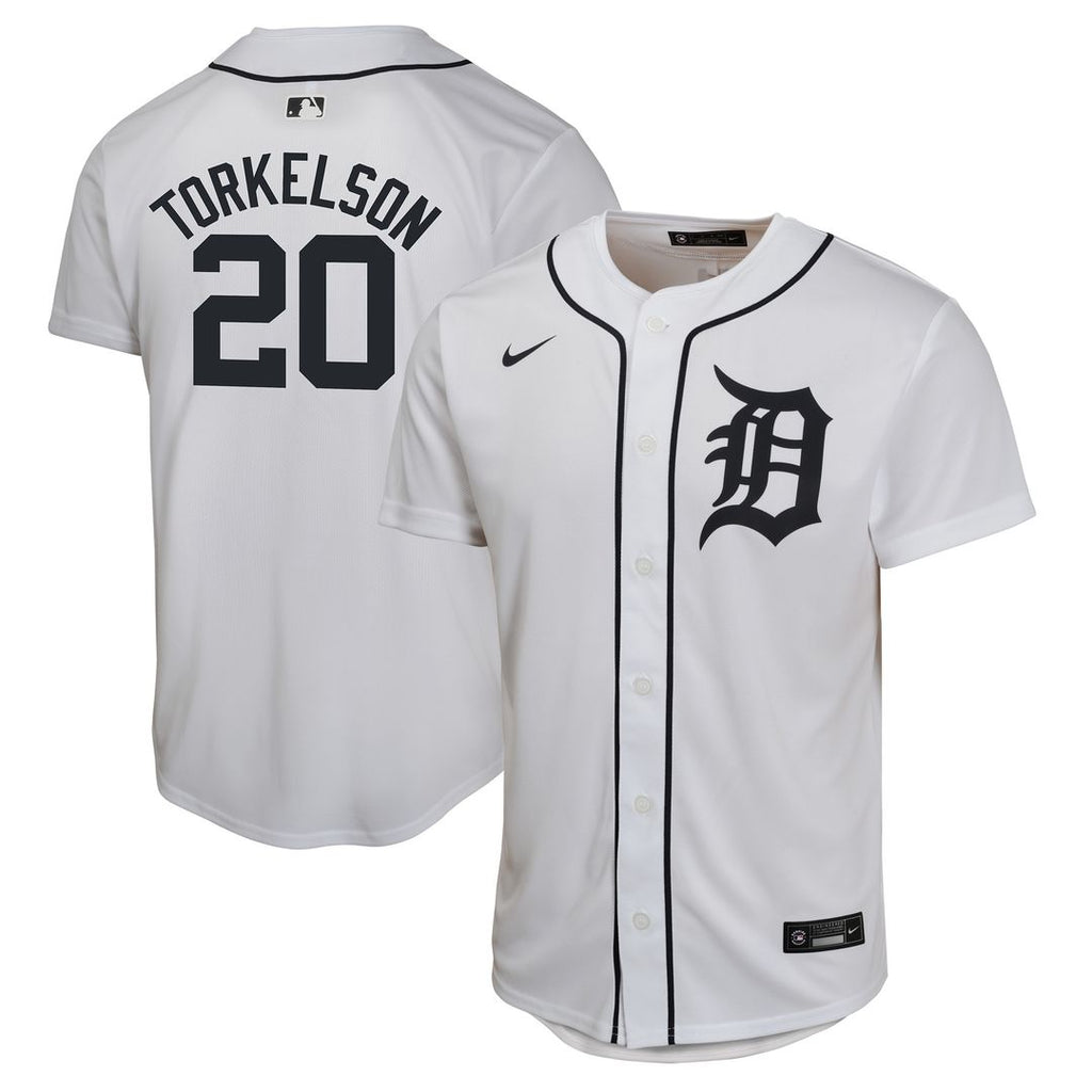 Detroit Tigers Spencer Torkelson Nike Youth Home Game Jersey - White