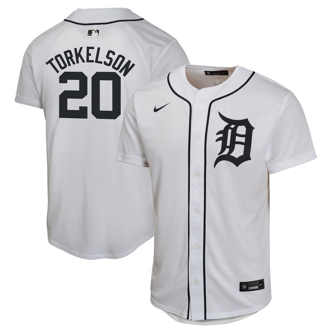 Detroit Tigers Spencer Torkelson Nike Youth Home Game Jersey - White